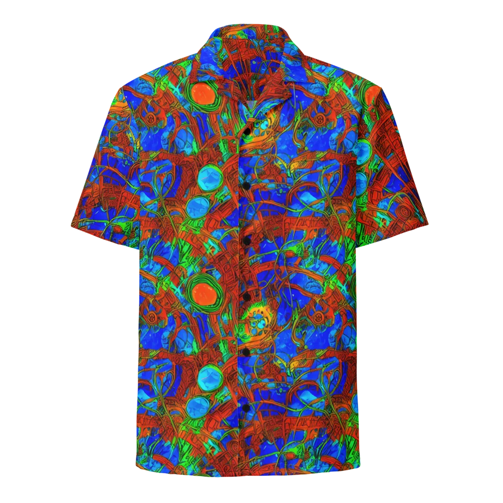Neon Relic on Button Shirt — Front