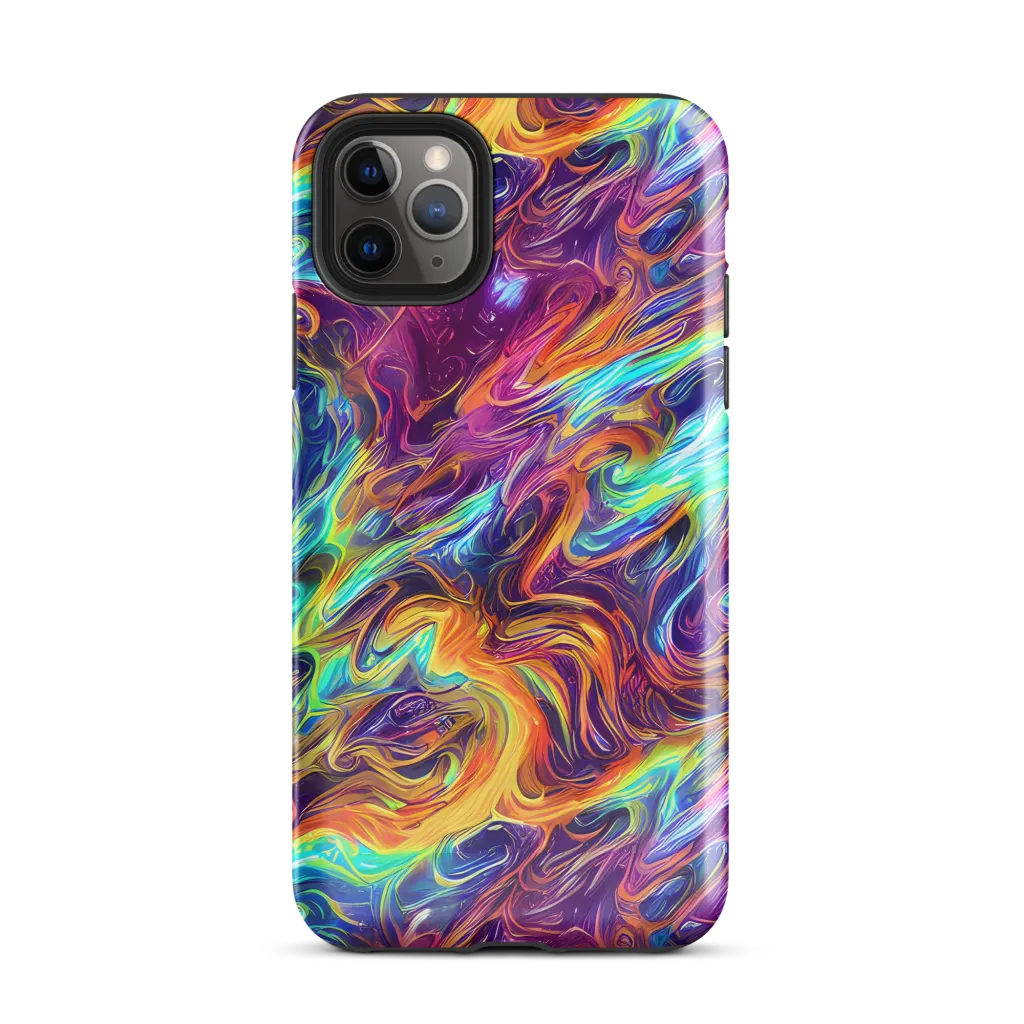 Neon Maelstrom on Tough Case for iPhone® — Front