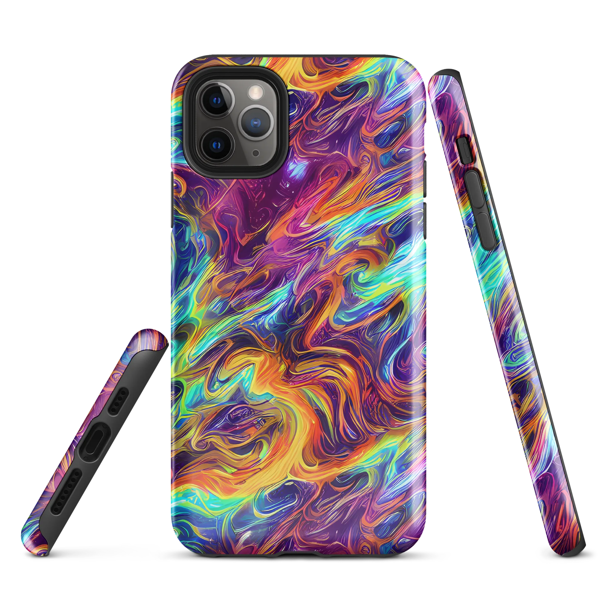 Neon Maelstrom on Tough Case for iPhone® — Front
