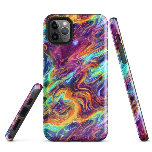 Neon Maelstrom on a Tough Case for iPhone®