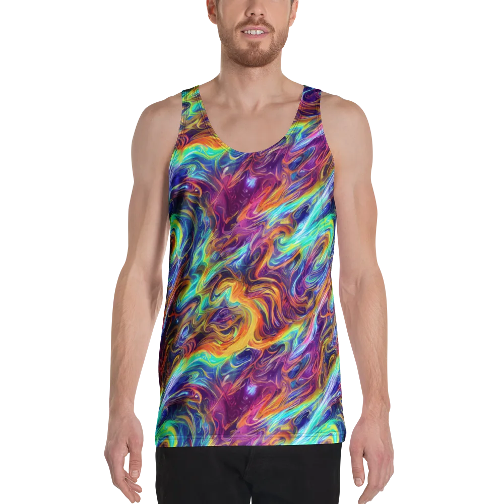 Neon Maelstrom on Men's Tank Top — Front