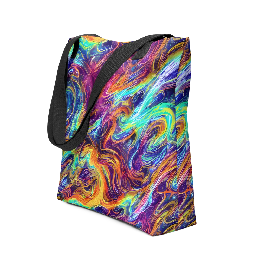 Neon Maelstrom on Tote Bag — Front