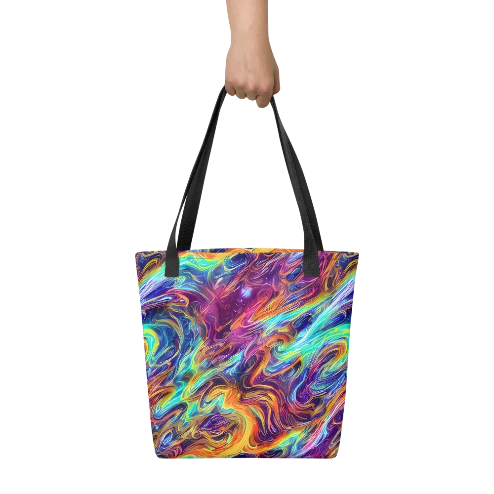 Neon Maelstrom on Tote Bag — Front
