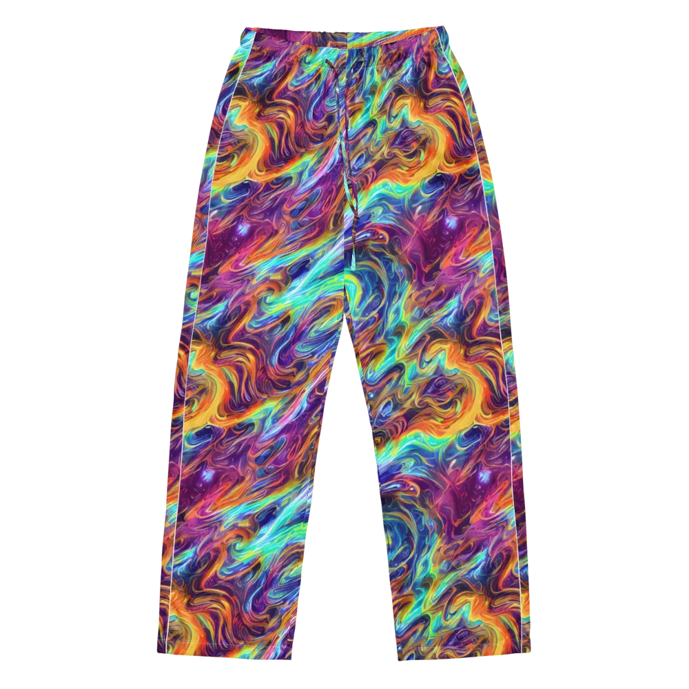Neon Maelstrom on Women's Pajama Pants — Front