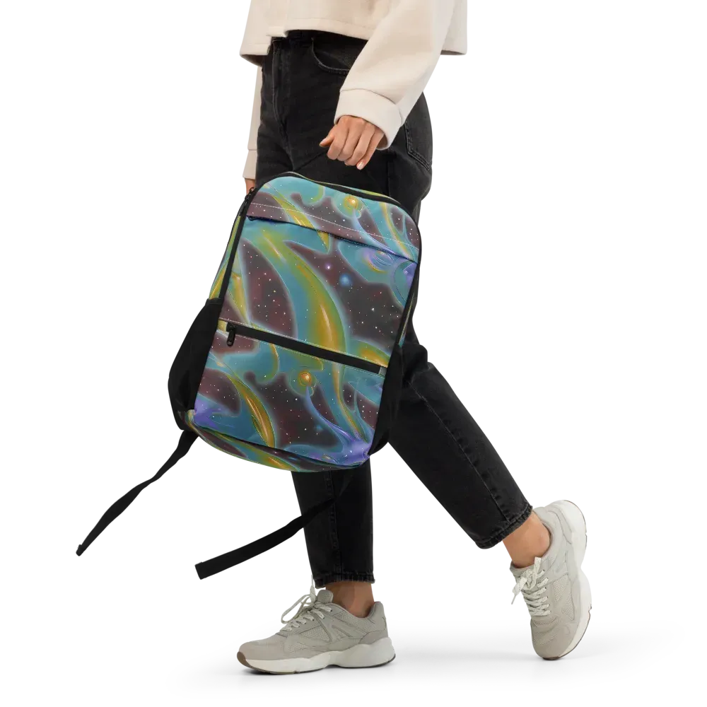 Stellar Bloom on Utility Backpack — Front