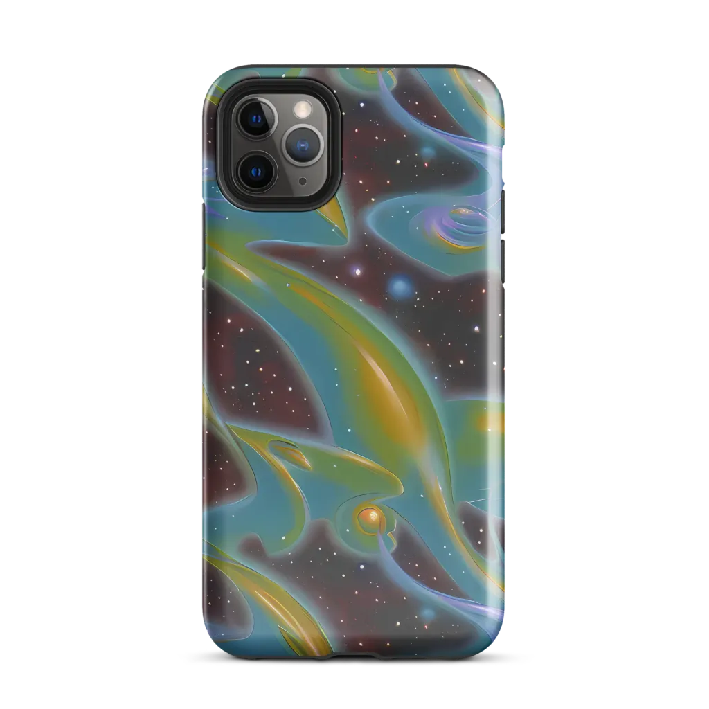 Stellar Bloom on Tough Case for iPhone® — Front