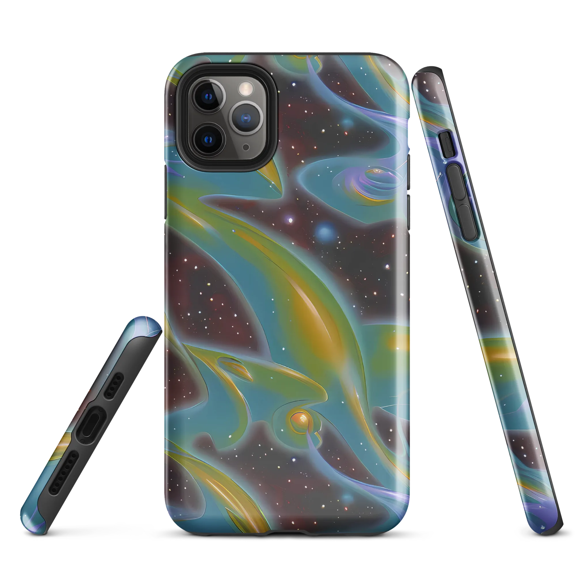 Stellar Bloom on Tough Case for iPhone® — Front