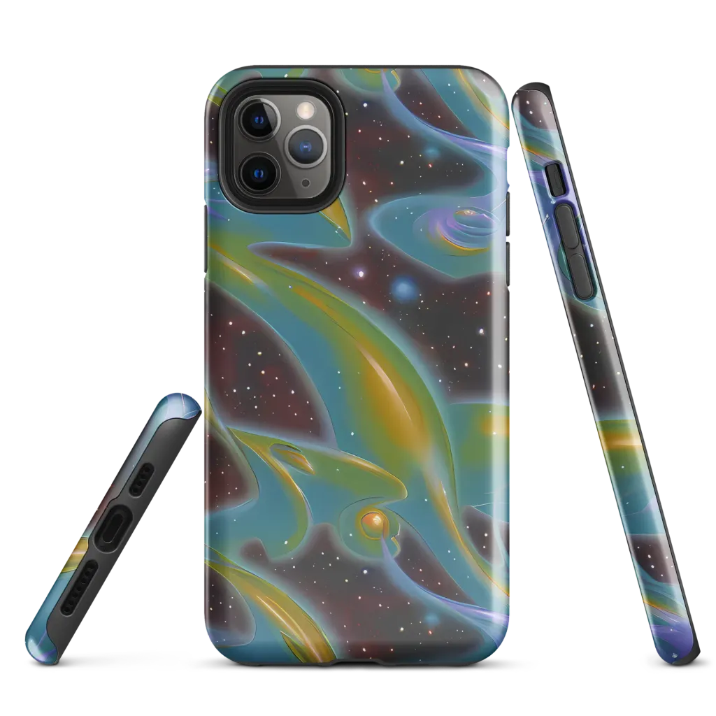 Stellar Bloom on Tough Case for iPhone® — Front