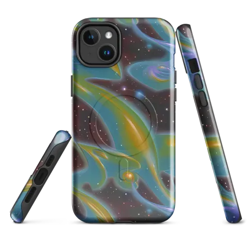 Stellar Bloom on a MagSafe Tough Case for iPhone®