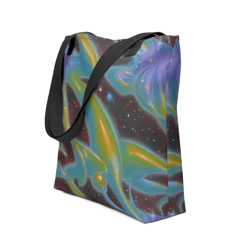 Stellar Bloom on Tote Bag — Front