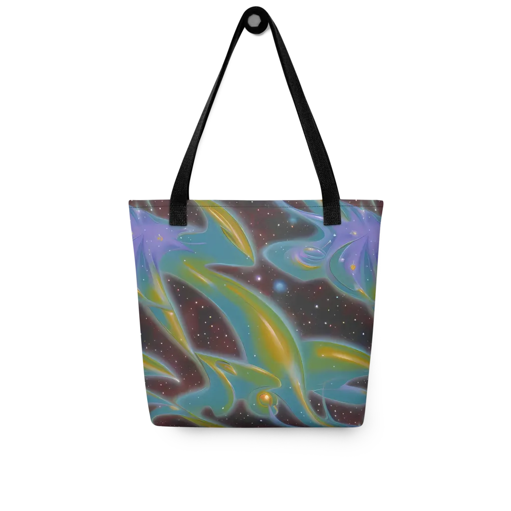 Stellar Bloom on Tote Bag — Front