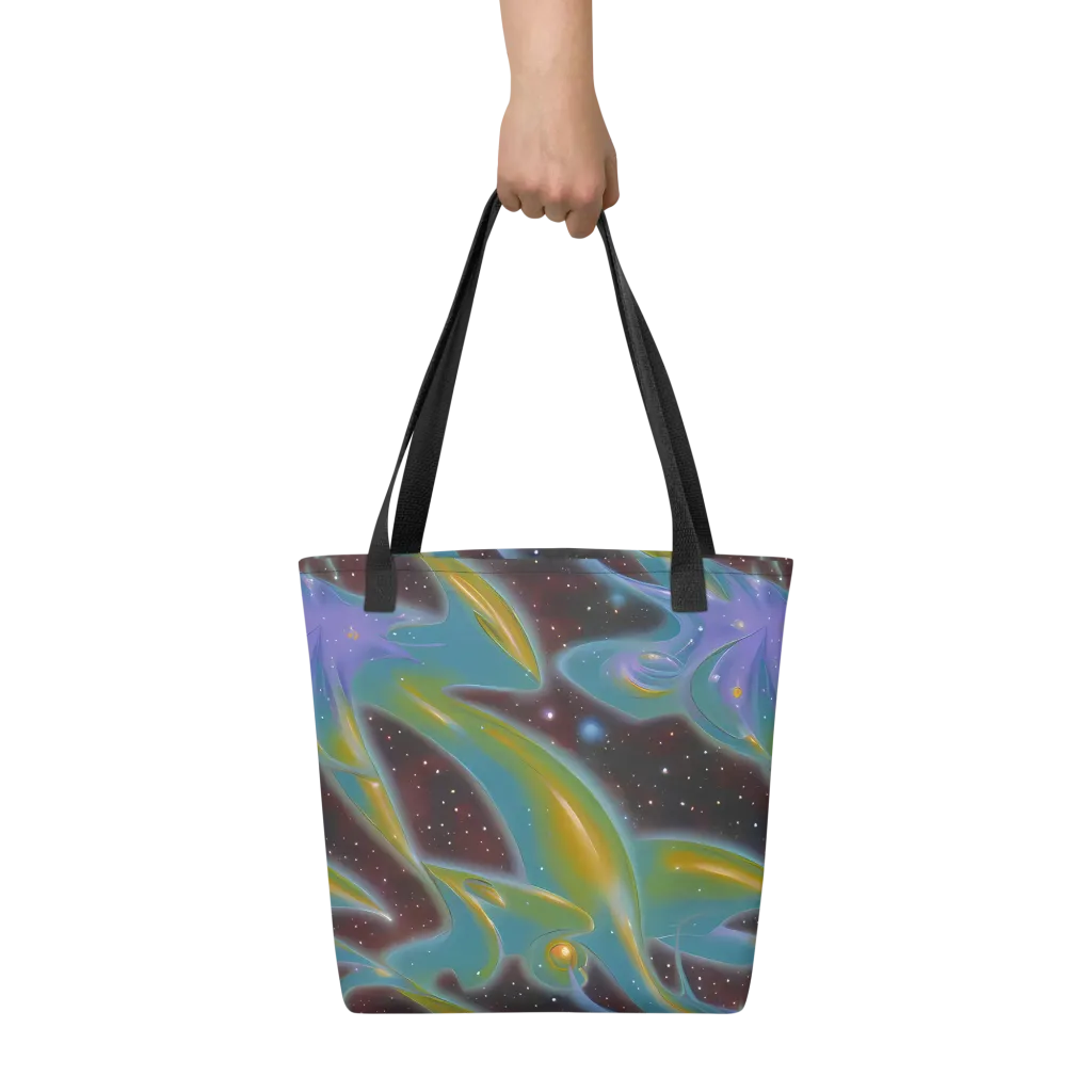 Stellar Bloom on Tote Bag — Front
