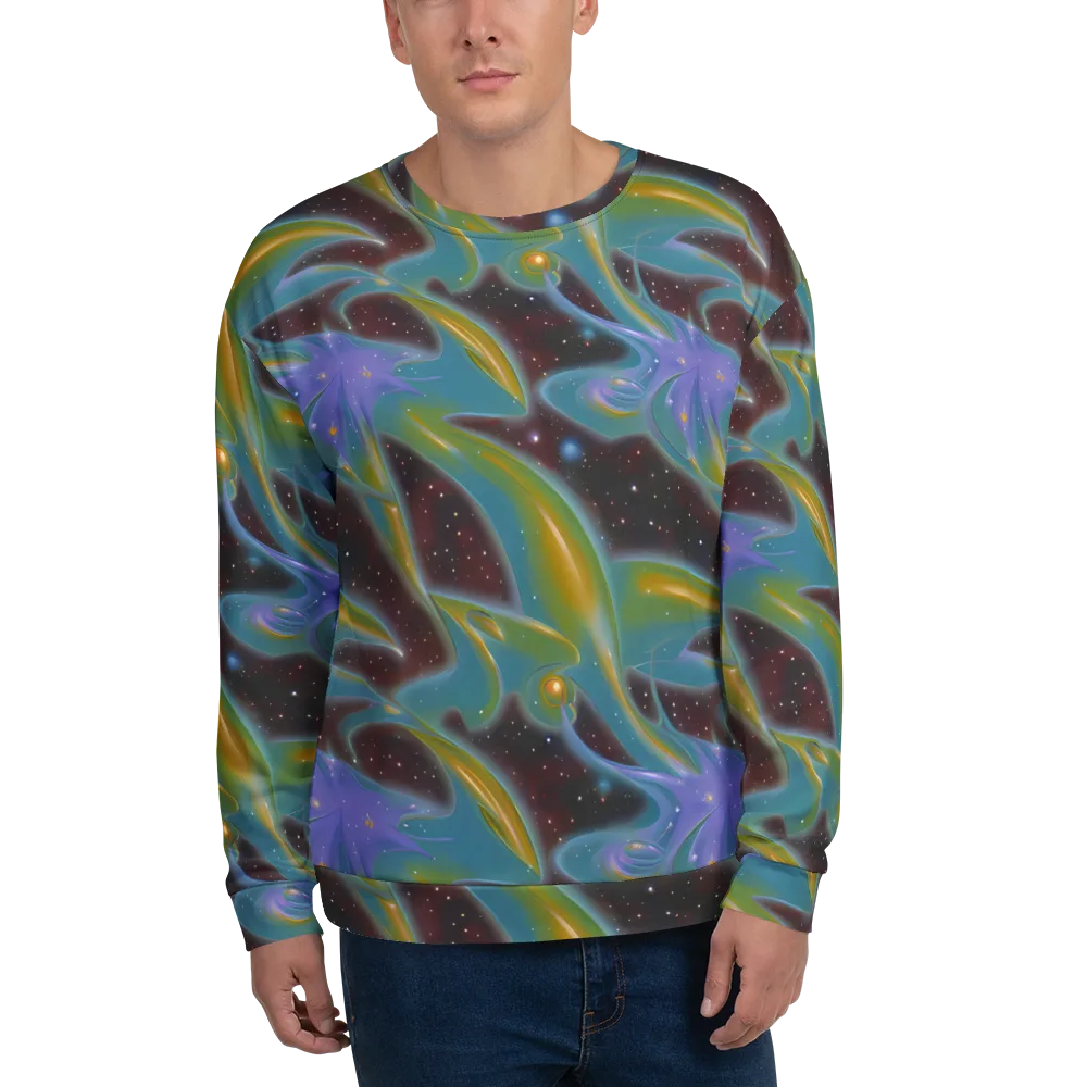 Stellar Bloom on Sweatshirt — Front