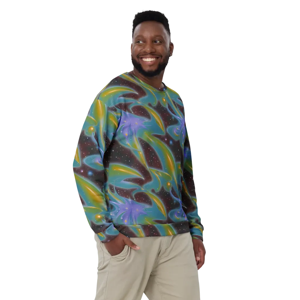 Stellar Bloom on Sweatshirt — Front