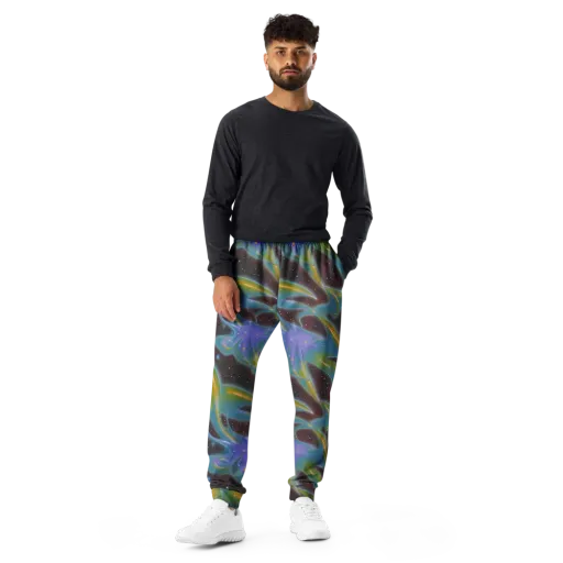 Stellar Bloom on a Men's Joggers
