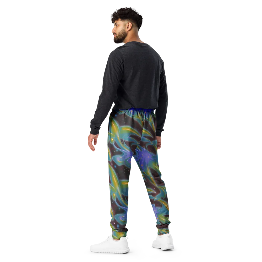 Stellar Bloom on Men's Joggers — Back