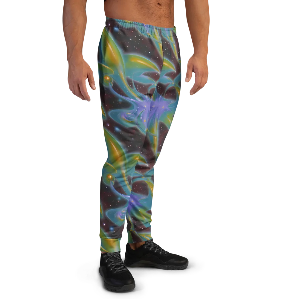 Stellar Bloom on Men's Joggers — Right