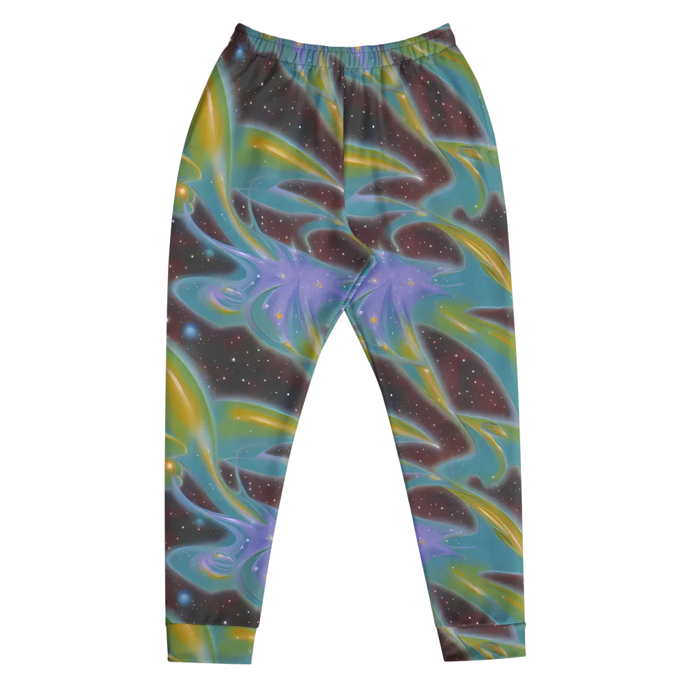 Stellar Bloom on Men's Joggers — Front