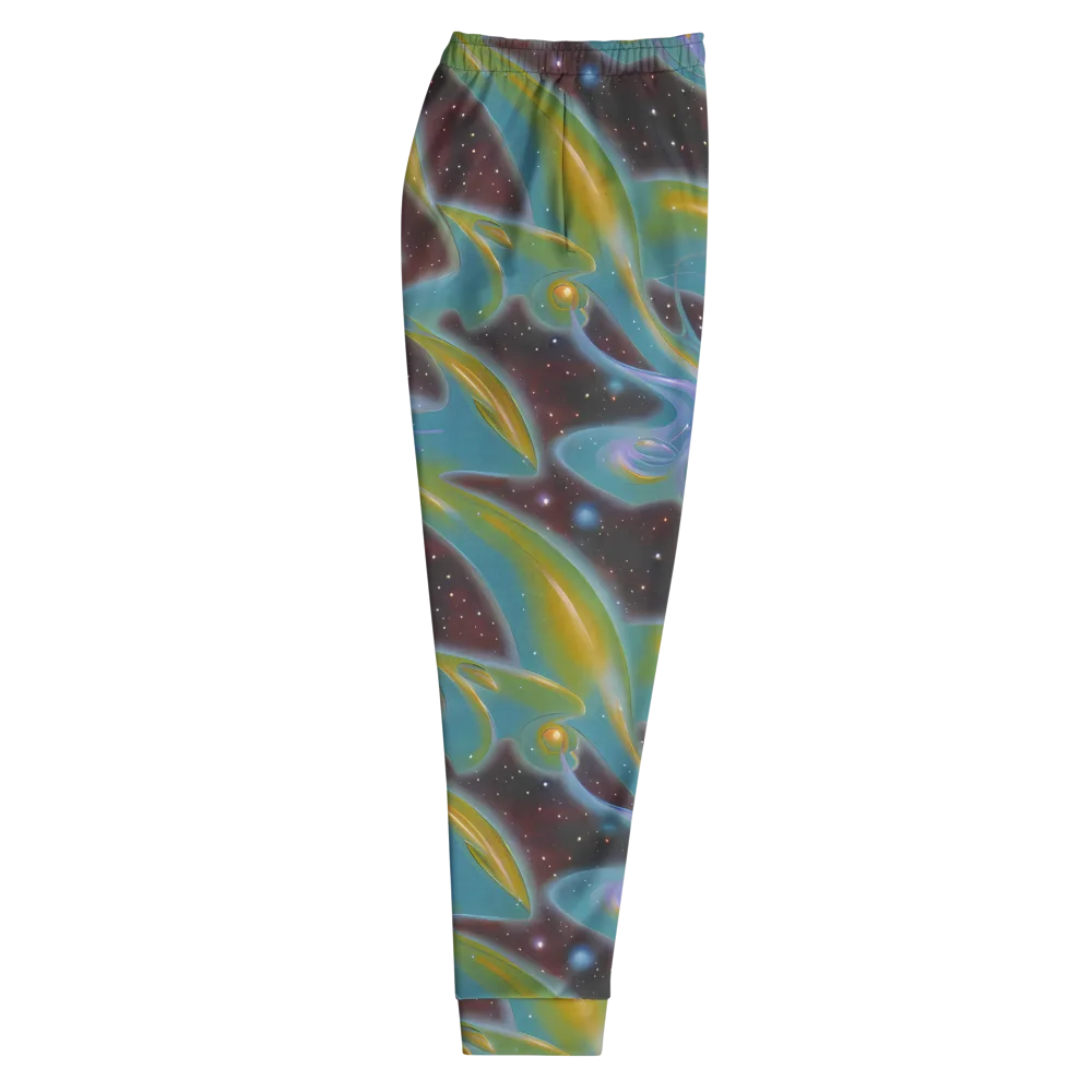 Stellar Bloom on Men's Joggers — Right
