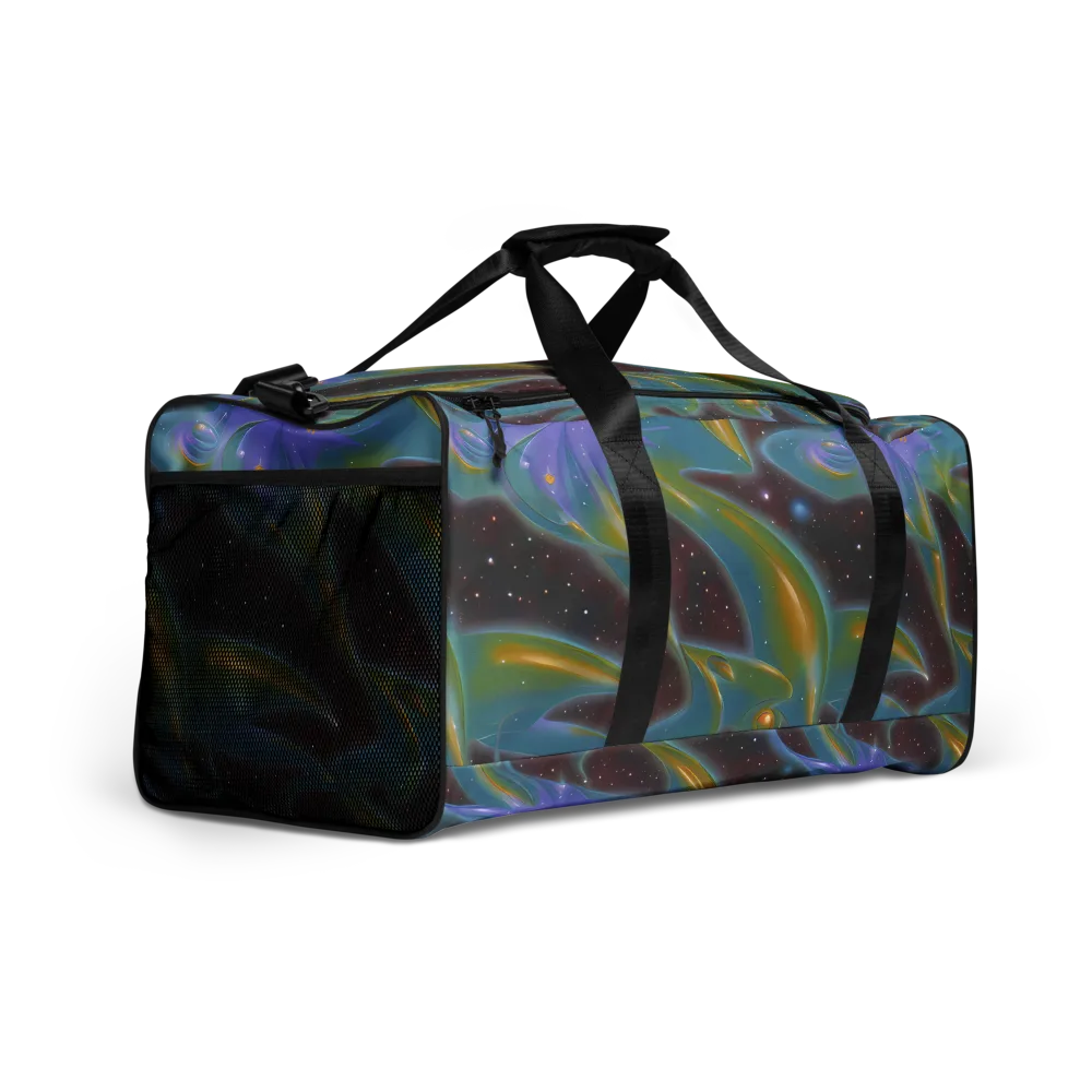 Stellar Bloom on Duffle Bag — Right Front