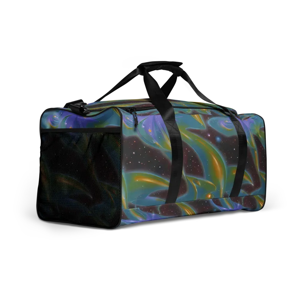 Stellar Bloom on Duffle Bag — Right Front