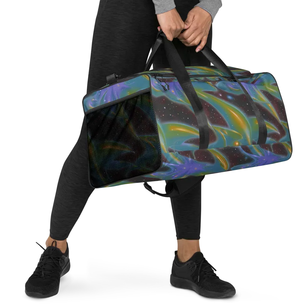 Stellar Bloom on Duffle Bag — Right Front