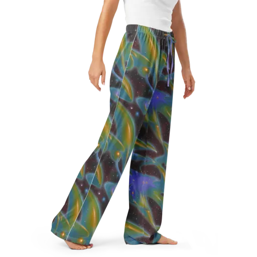 Stellar Bloom on a Women's Pajama Pants