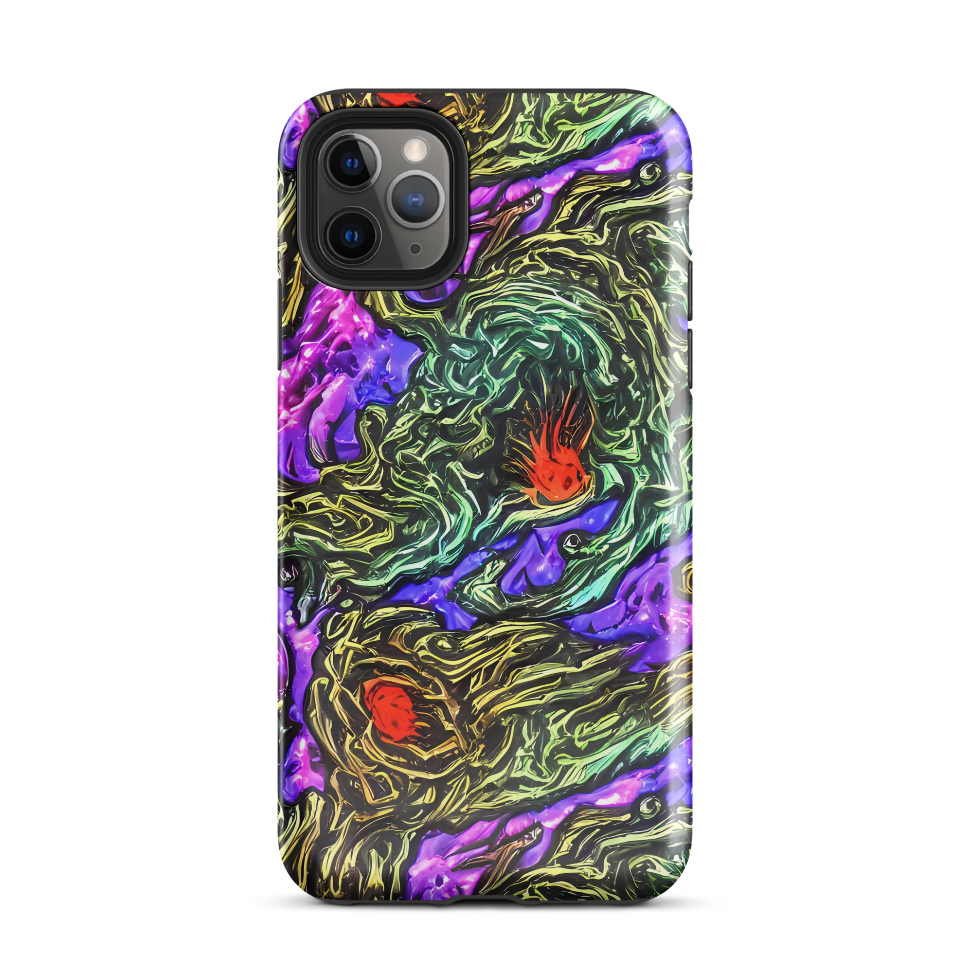 Violet Inferno on Tough Case for iPhone® — Front