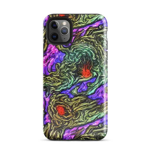 Violet Inferno on a Tough Case for iPhone®