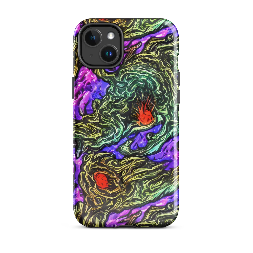 Violet Inferno on MagSafe Tough Case for iPhone® — Front