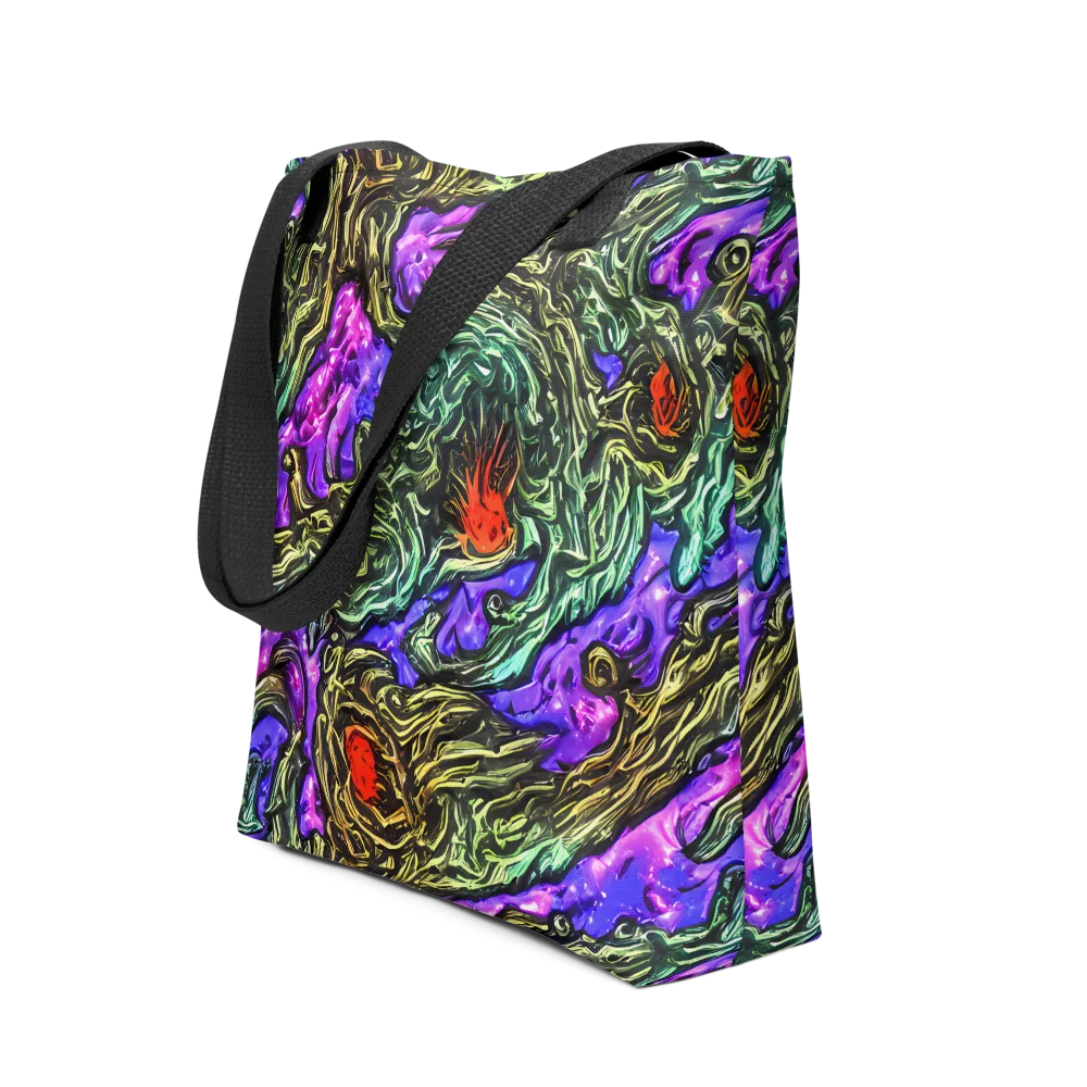 Violet Inferno on Tote Bag — Front