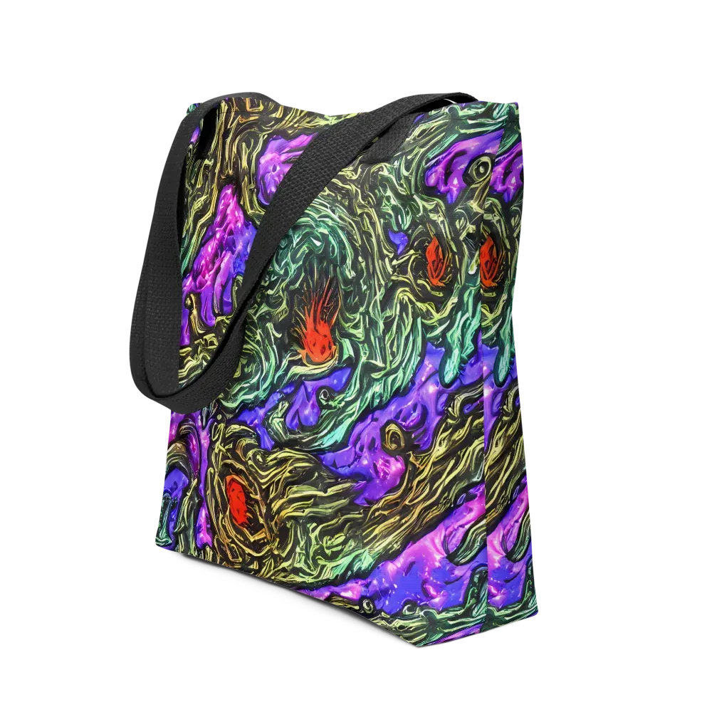 Violet Inferno on Tote Bag — Front