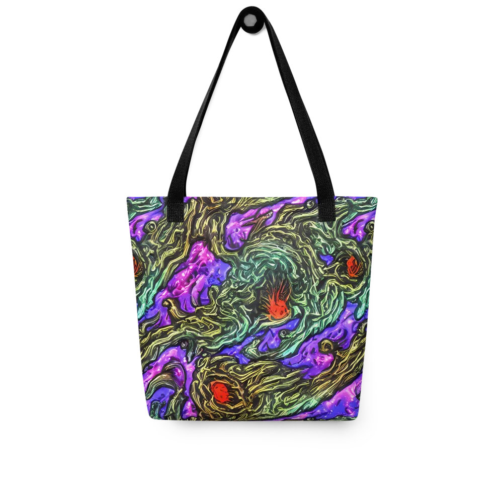 Violet Inferno on Tote Bag — Front