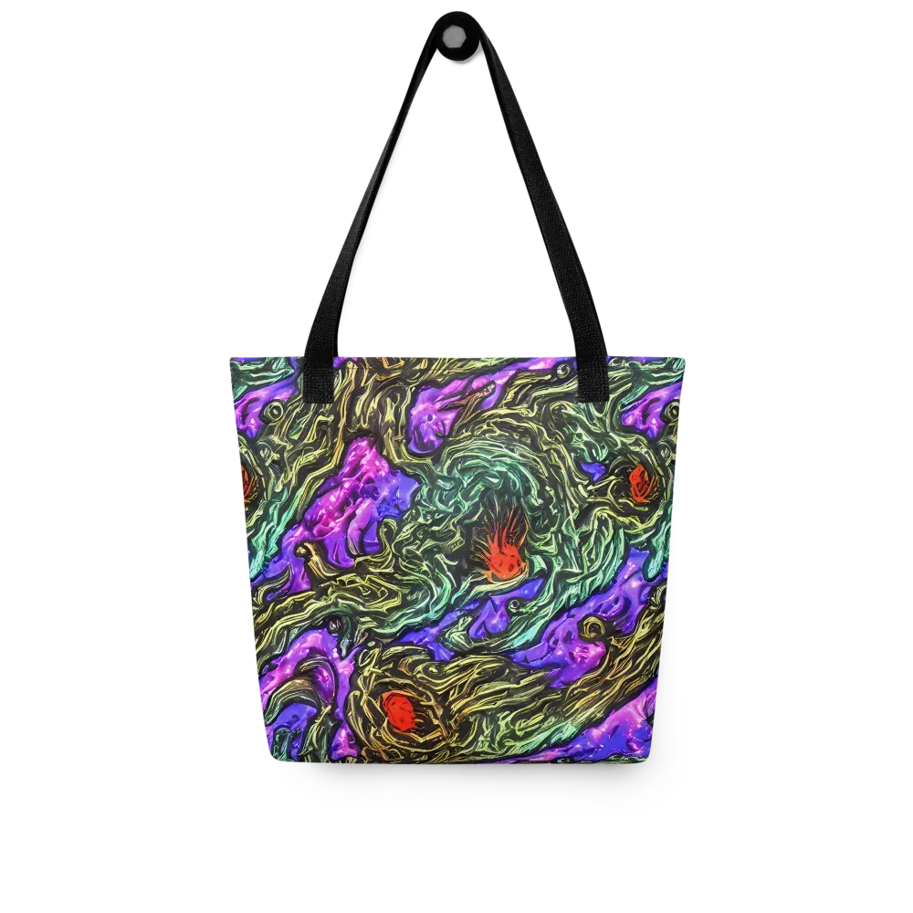Violet Inferno on Tote Bag — Front