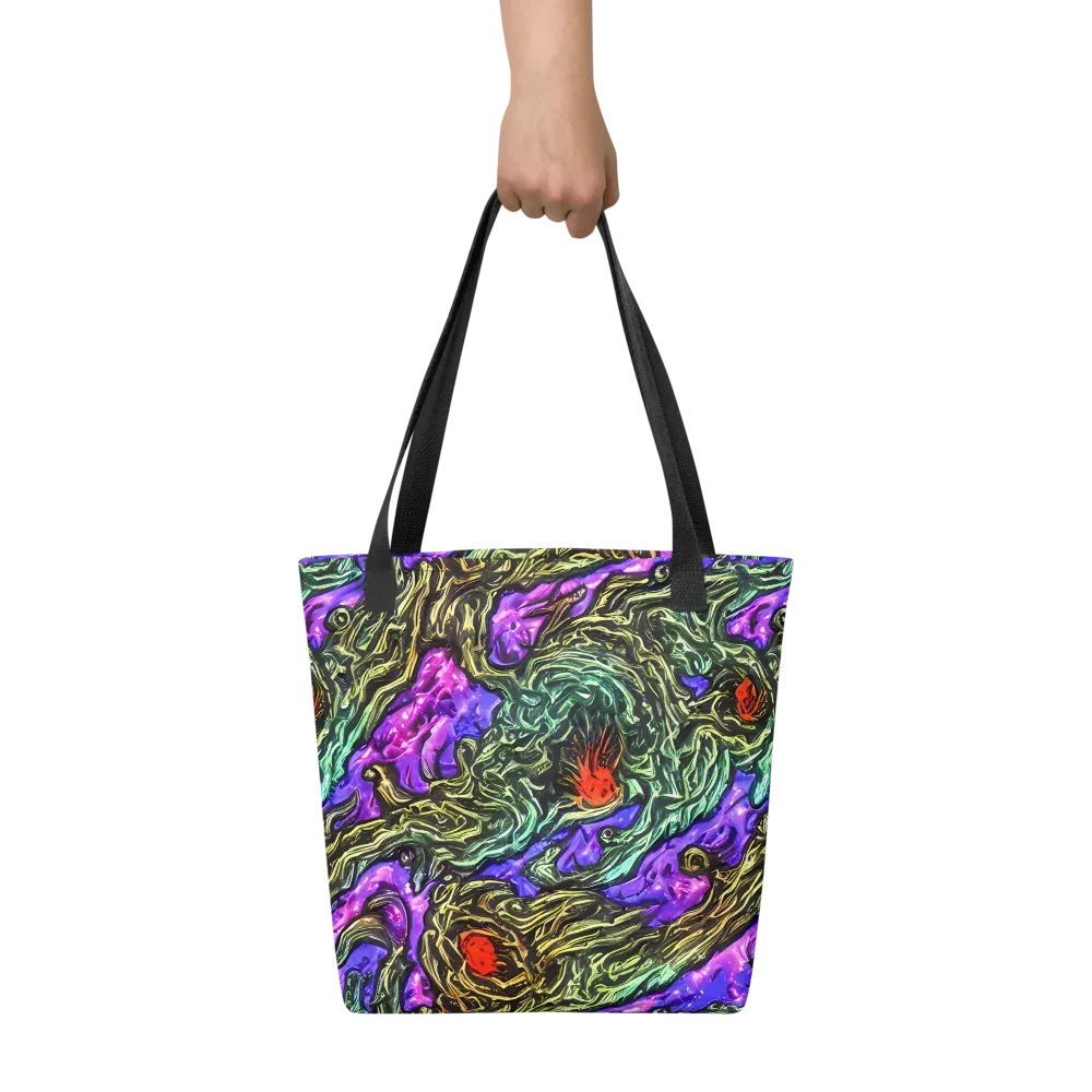 Violet Inferno on Tote Bag — Front