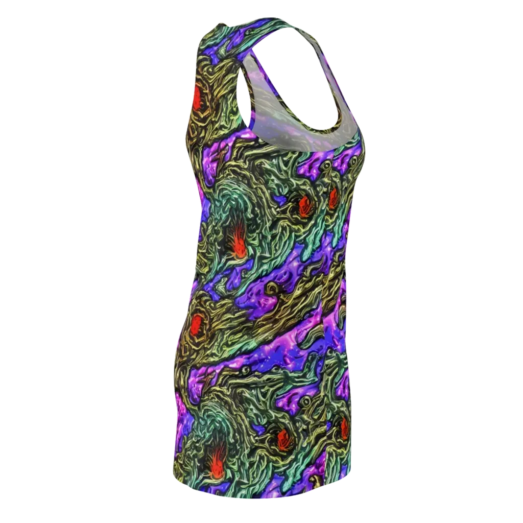 Violet Inferno on Racerback Dress — Back Side