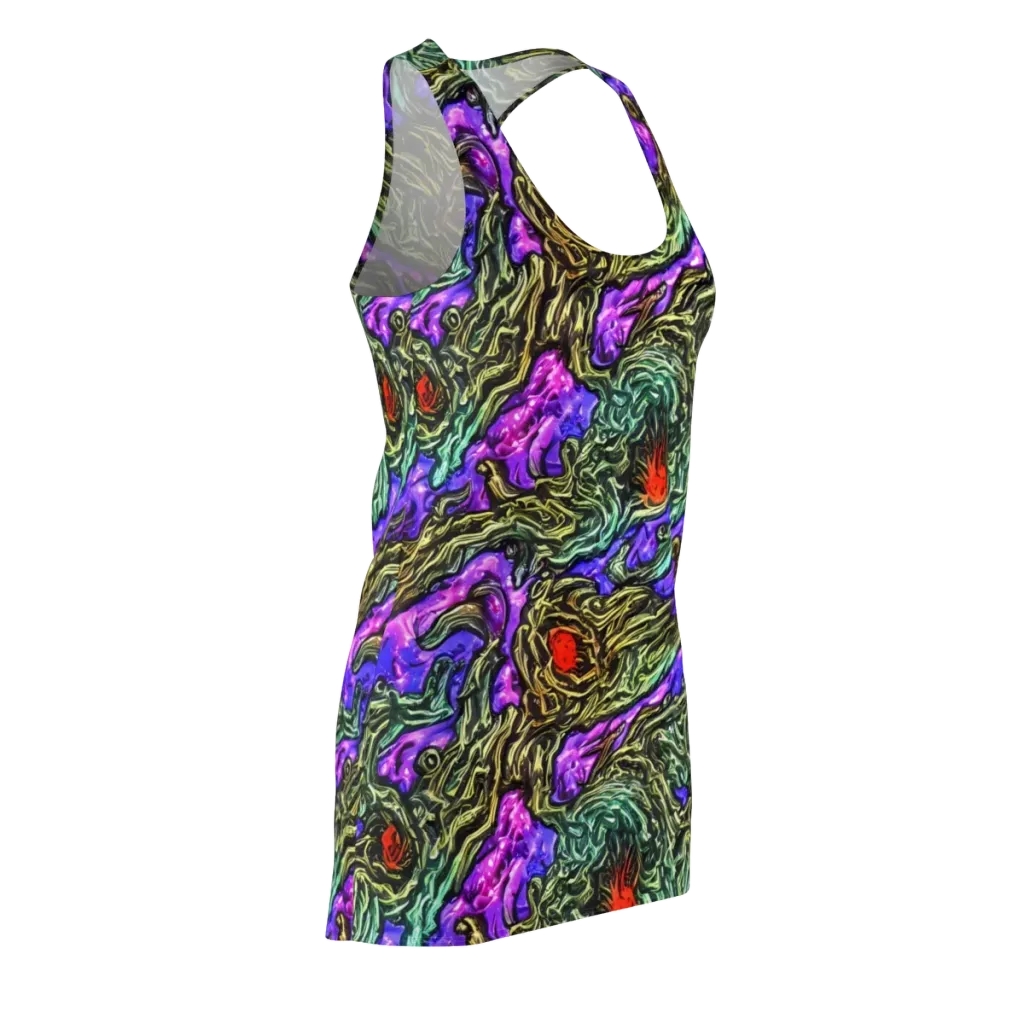 Violet Inferno on Racerback Dress — Front Side