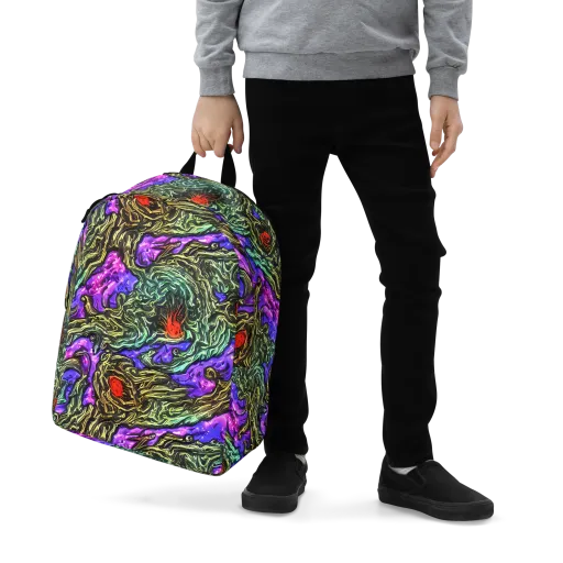 Violet Inferno on a Minimalist Backpack