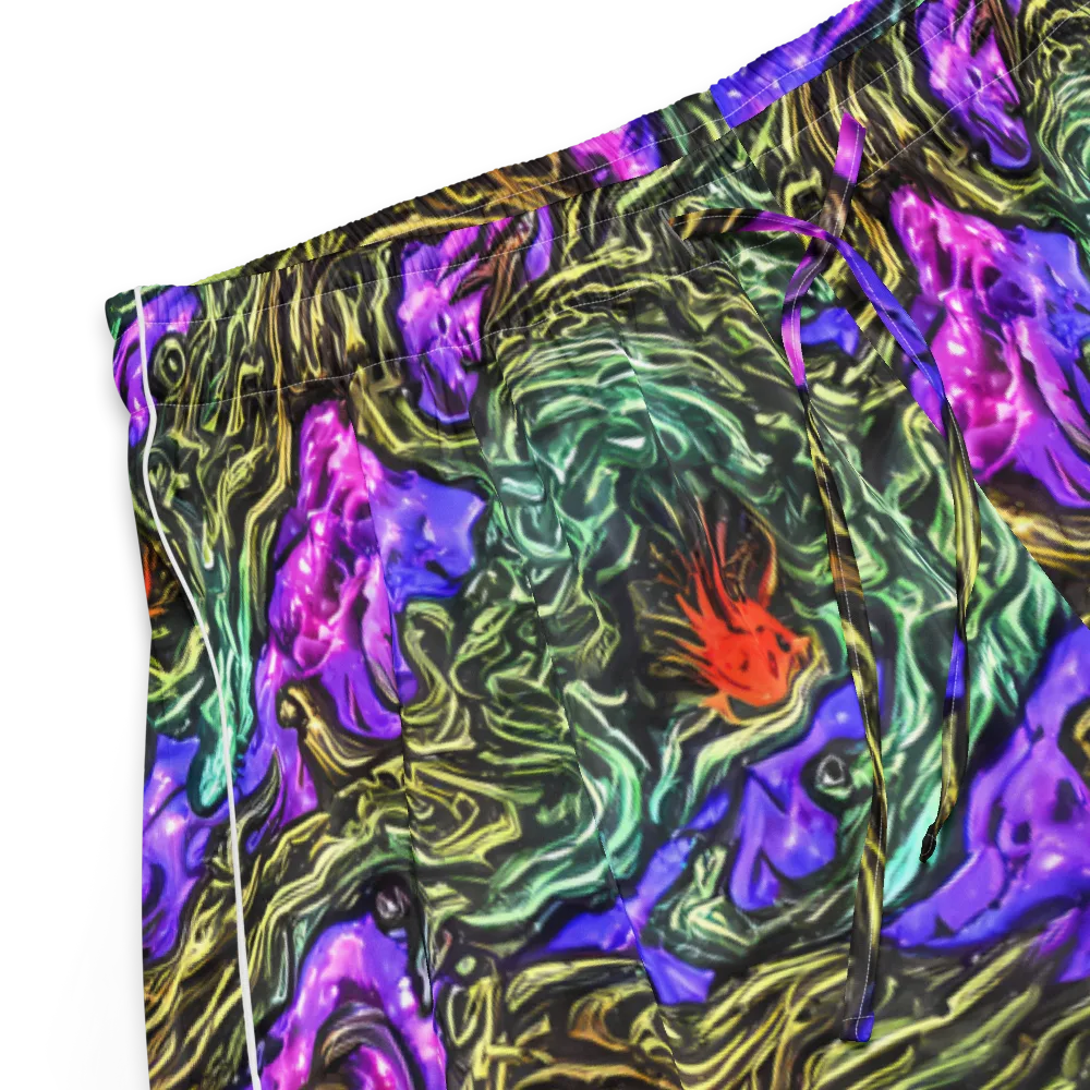 Violet Inferno on Women's Pajama Shorts — Product details