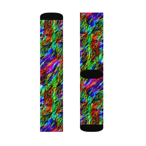 Chromatic Inferno on a Socks