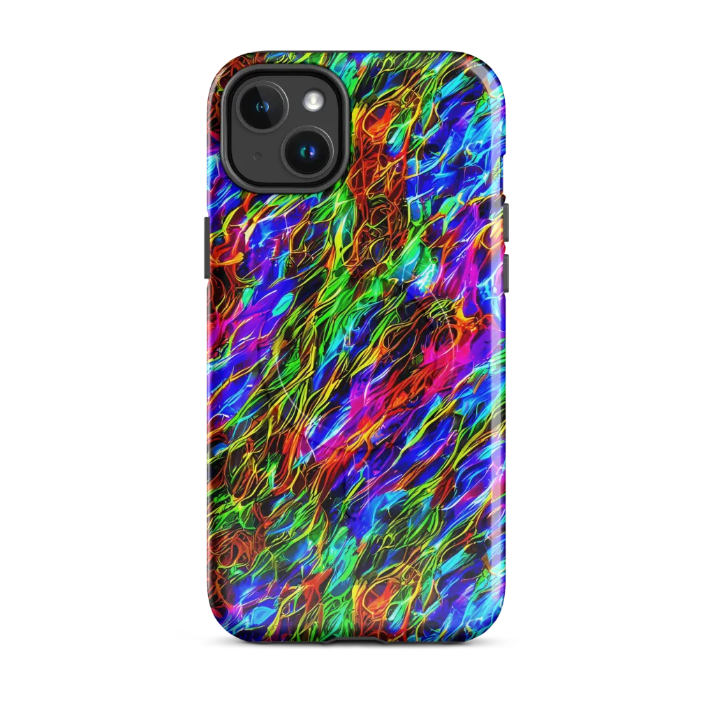 Chromatic Inferno on MagSafe Tough Case for iPhone® — Front