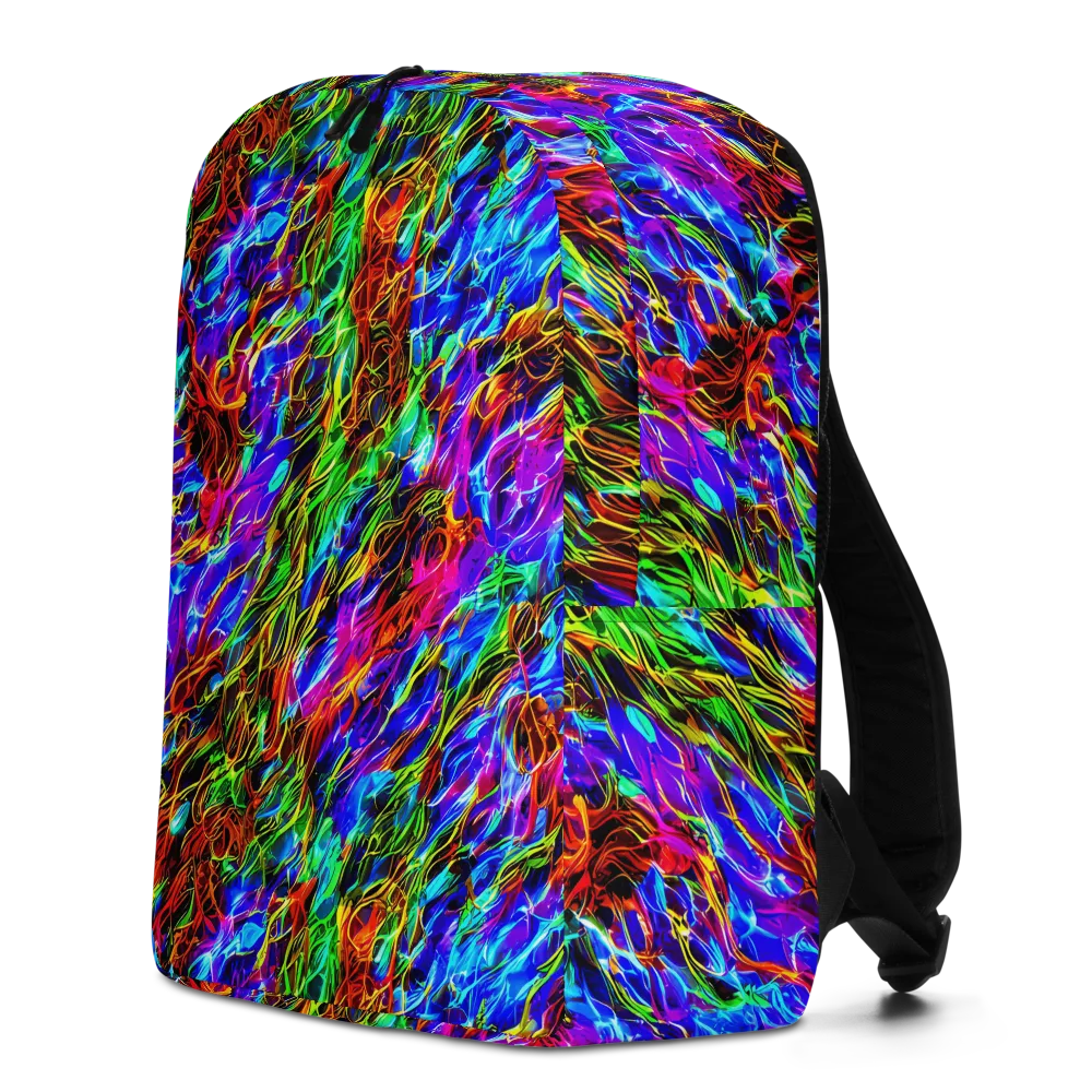 Chromatic Inferno on Minimalist Backpack — Left