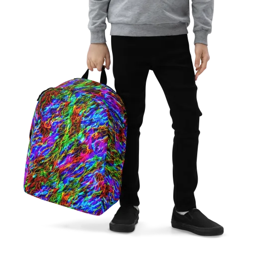 Chromatic Inferno on a Minimalist Backpack