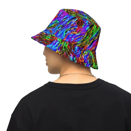 Chromatic Inferno on a Reversible Bucket Hat