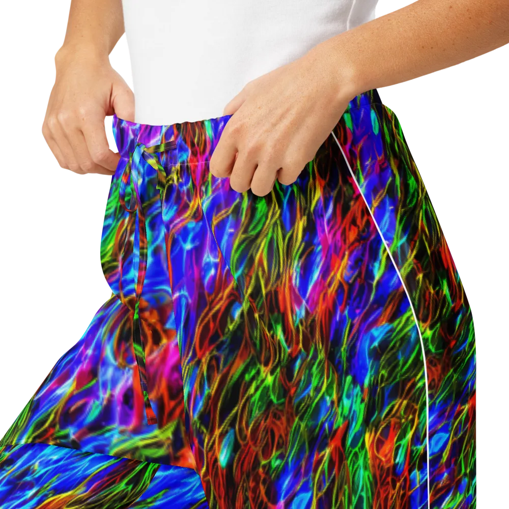 Chromatic Inferno on Women's Pajama Pants — Product details