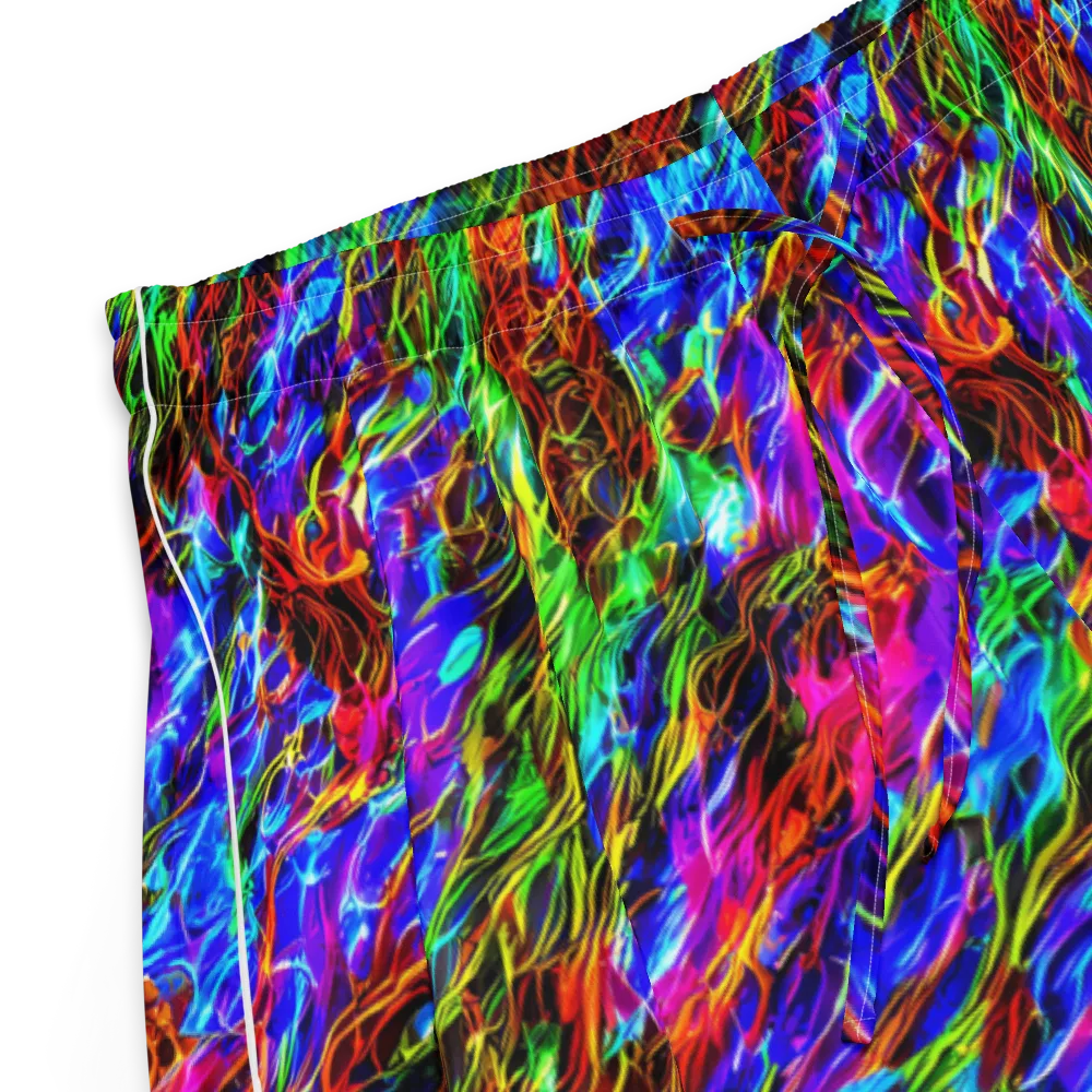 Chromatic Inferno on Women's Pajama Shorts — Product details