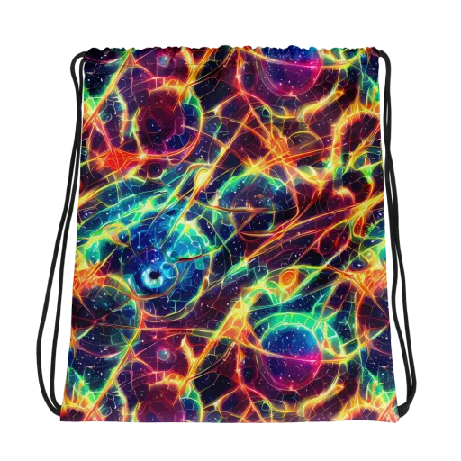 Prismatic Voltage on a Drawstring Bag