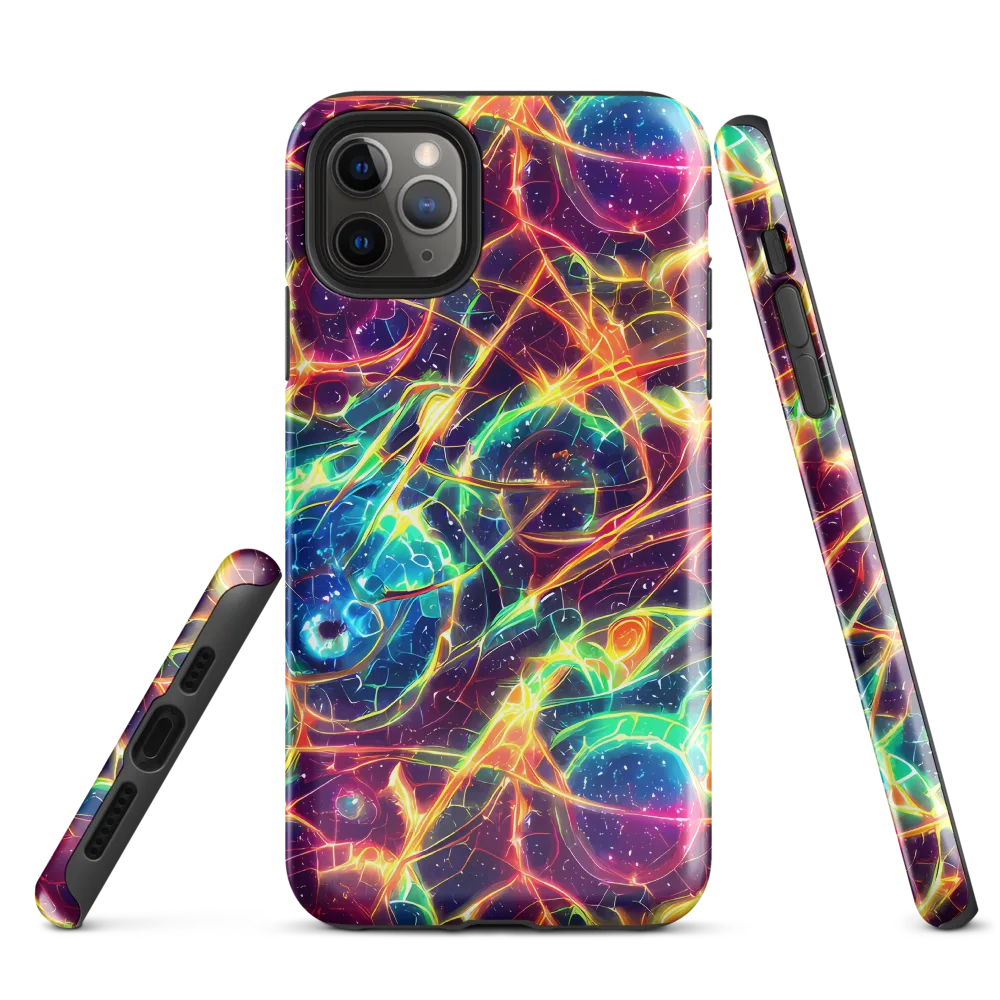 Prismatic Voltage on Tough Case for iPhone® — Front