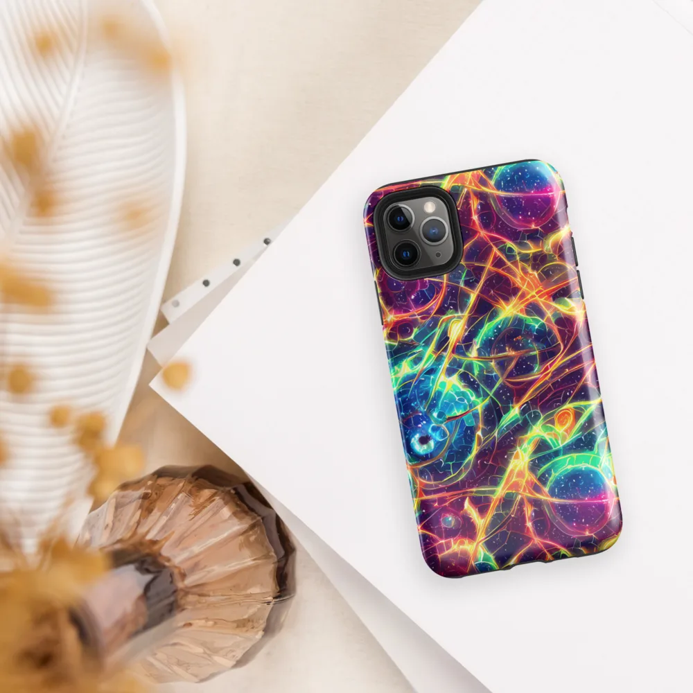 Prismatic Voltage on Tough Case for iPhone® — Front