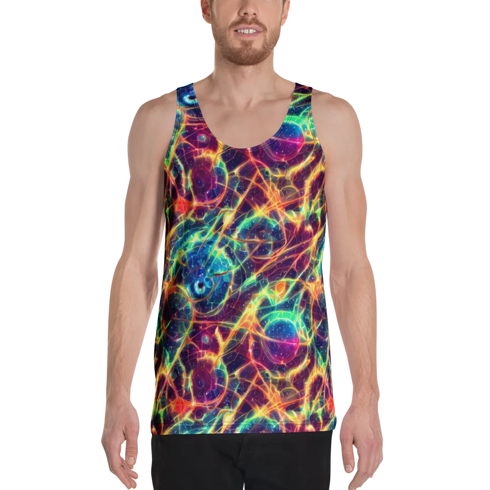 Prismatic Voltage on Men's Tank Top — Front